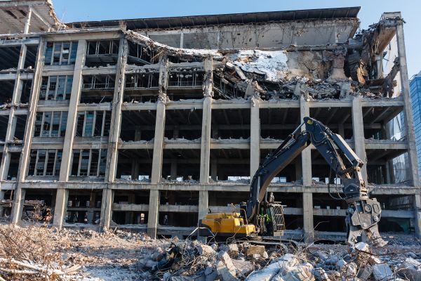 Commercial Building Demolition in Salisbury